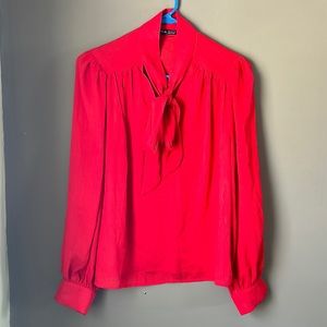 SHEIN Red Blouse